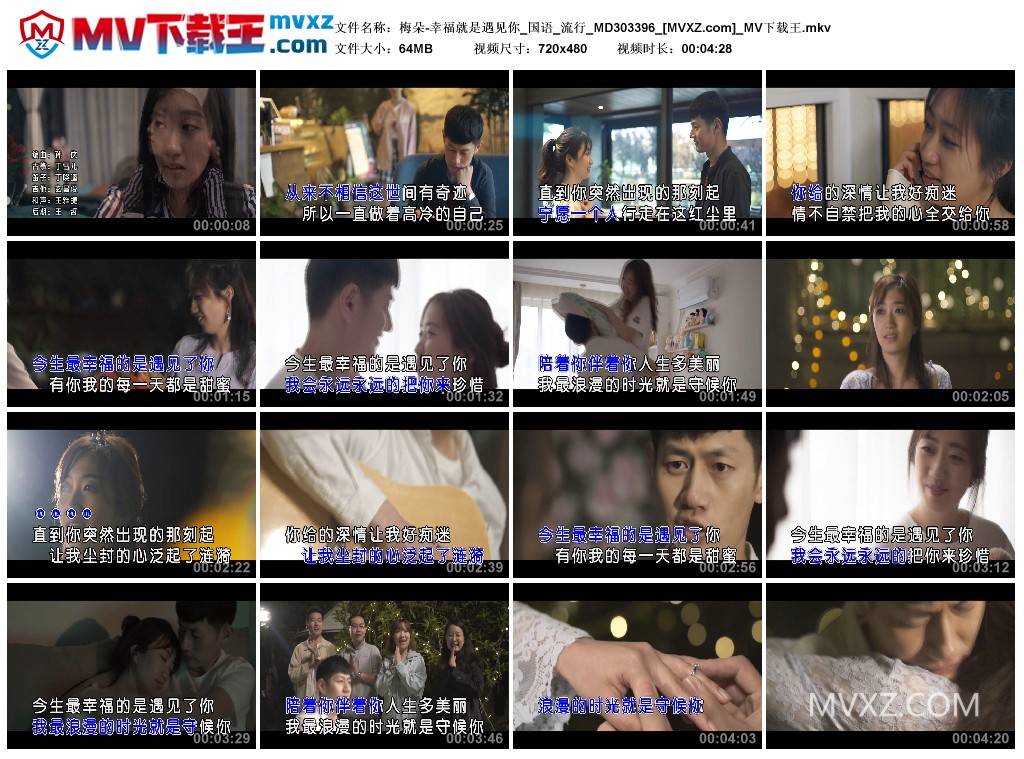 梅朵-幸福就是遇见你_国语_流行_MD303396